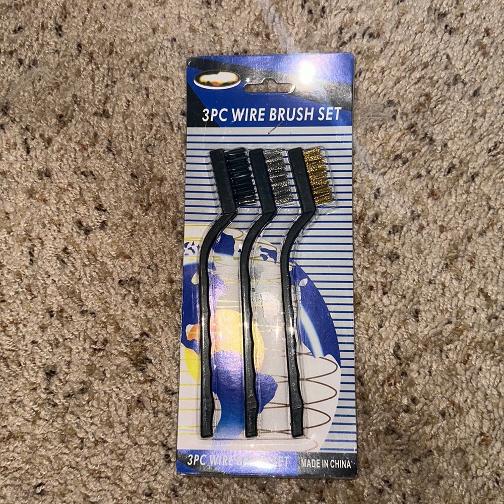 3PC WIRE BRUSH SET